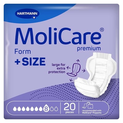 Molicare Pr Form +size 8tr