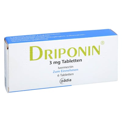 Driponin 3 mg Tabletten Produktbild 1
