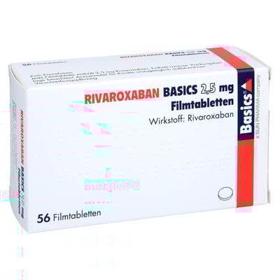 Rivaroxaban Basics 2,5 mg