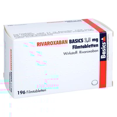 Rivaroxaban Basics 2,5 mg