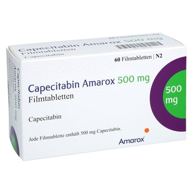 Capecitabin Amarox 500 mg Produktbild 1