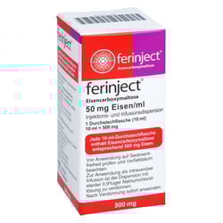 Ferinject 50mg Eisen/ml Injektions-/Infusionsdisp.