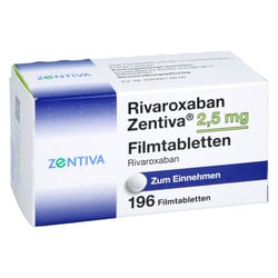 Rivaroxaban Zentiva 2,5 mg