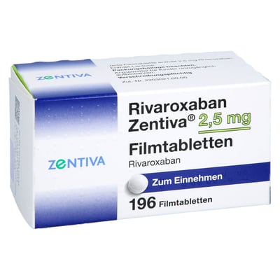 Rivaroxaban Zentiva 2,5 mg