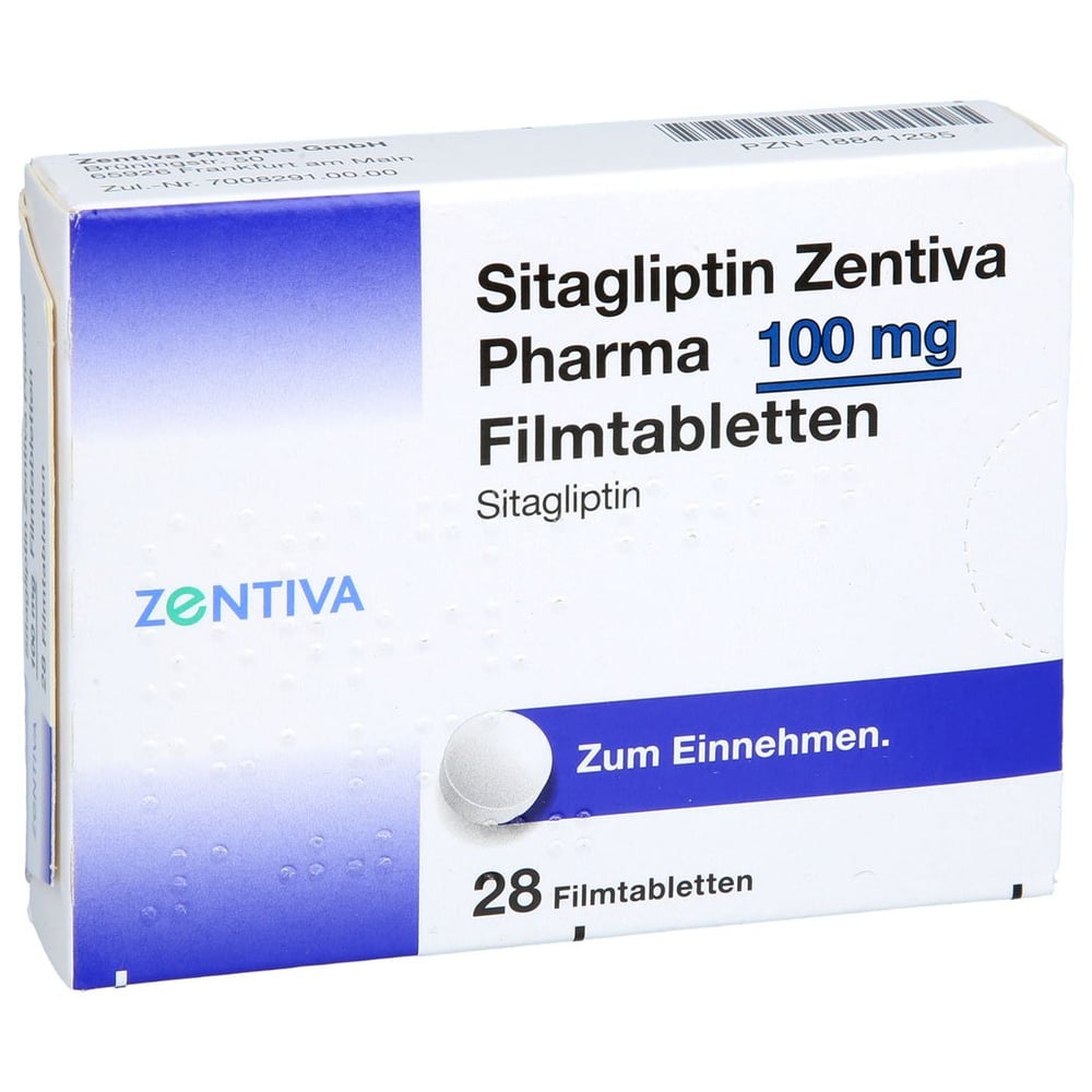 Sitagliptin Zentiva Pharma 100 mg