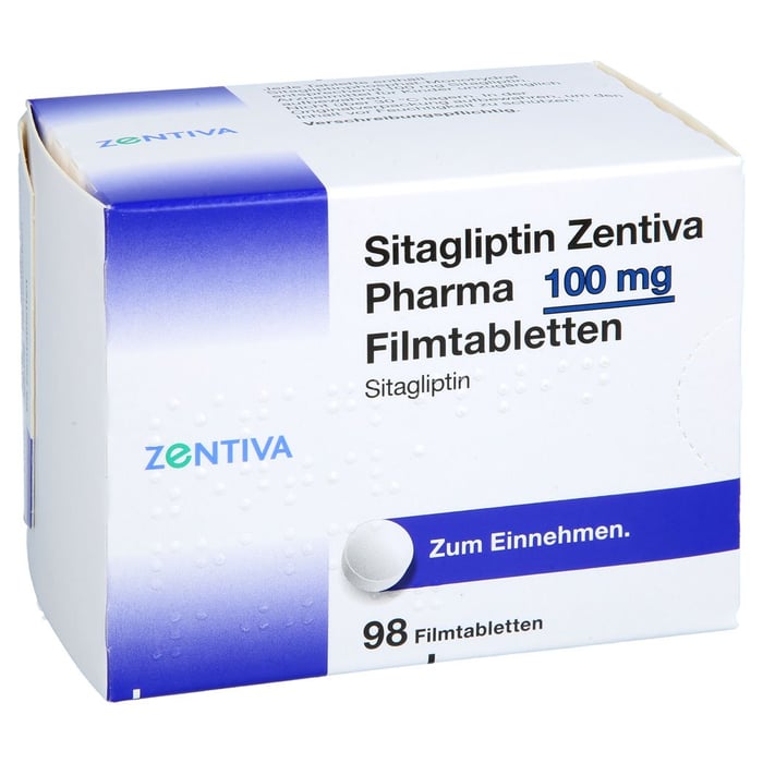 Sitagliptin Zentiva Pharma 100mg