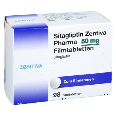 Sitagliptin Zentiva Pharma 50 mg