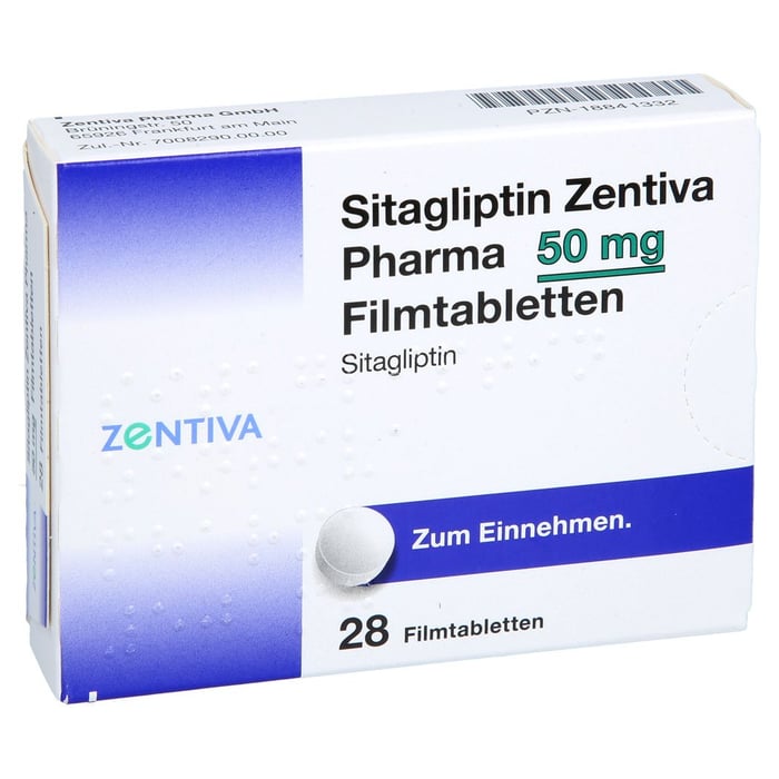 Sitagliptin Zentiva Pharma 50mg