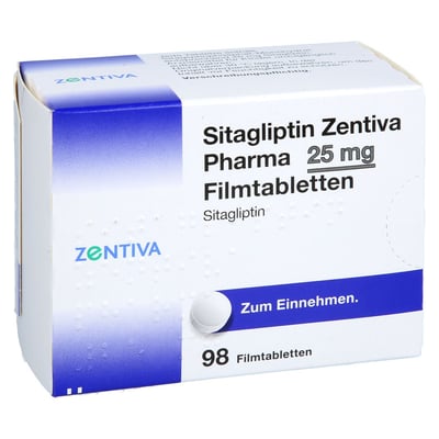 Sitagliptin Zentiva Pharma 25 mg