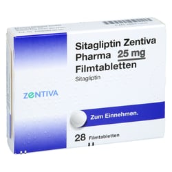 Sitagliptin Zentiva Pharma 25 mg