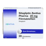 Sitagliptin Zentiva Pharma 25 mg