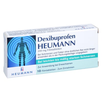 Dexibuprofen HEUMANN 200 mg
