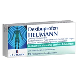 Dexibuprofen HEUMANN 200 mg