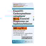 Eisen III-Carboxymaltose-ratio 50mg Eisen/ml 500mg
