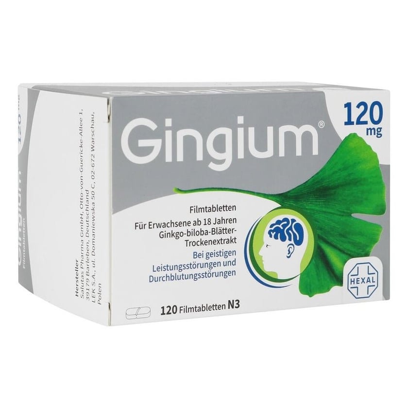 Gingium 120 mg BB Farma