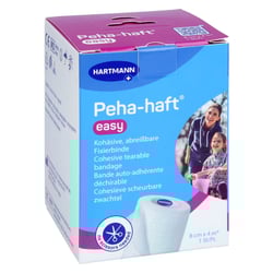 PEHA-HAFT easy Fixierbinde 8 cmx4 m weiß