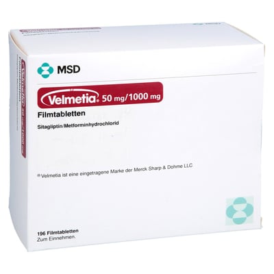 Velmetia 50 mg/1000 mg