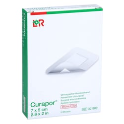 Curapor Wundverband steril chirurgisch 5x7 cm