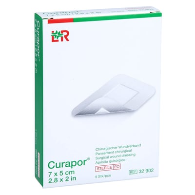 Curapor Wundverband steril chirurgisch 5x7 cm