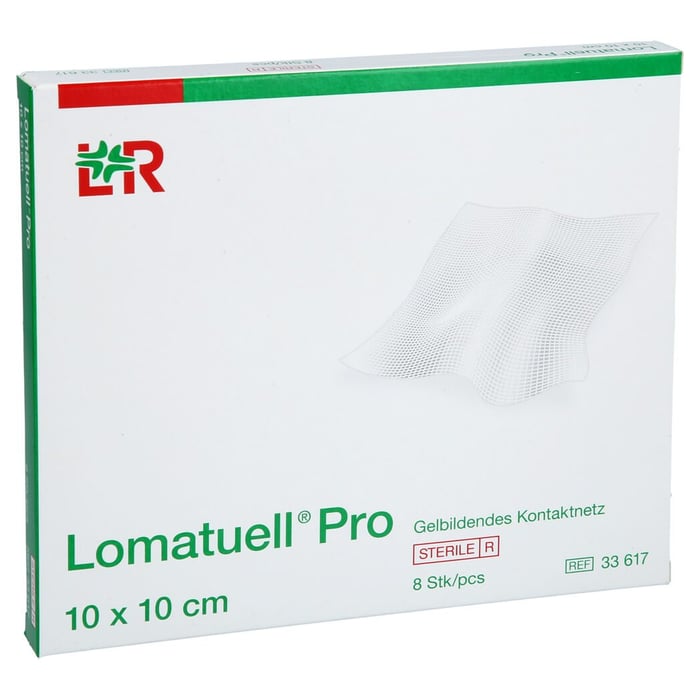 Lomatuell Pro 10x10 cm steril