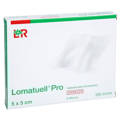Lomatuell Pro 5x5 cm steril