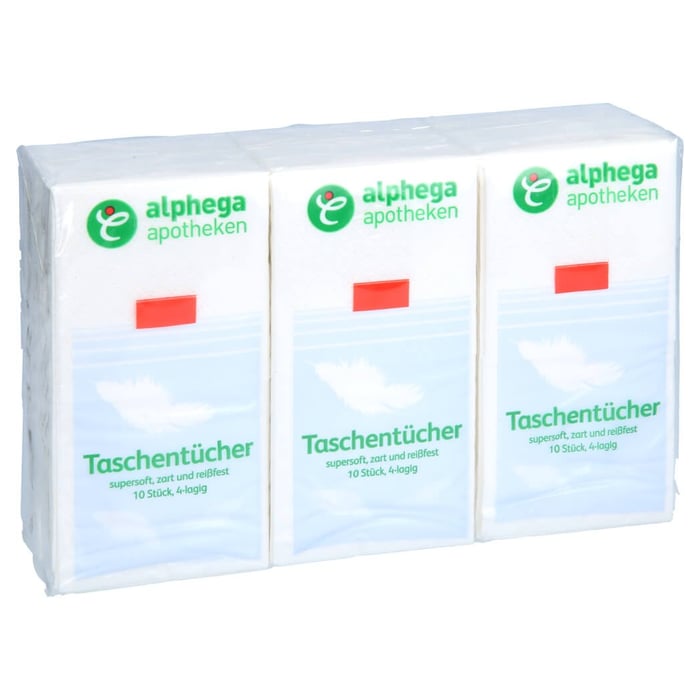 Alphega Papiertaschentücher