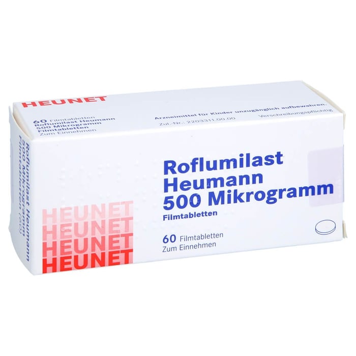 Roflumilast Heumann 500 Mikrogramm Filmtab. Heunet