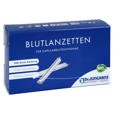 Blutlanzetten Einz Verp St