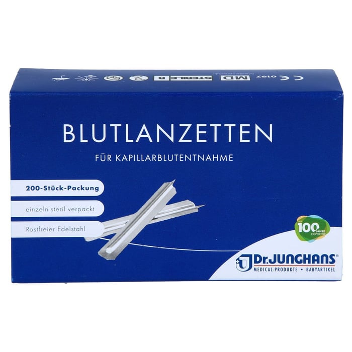 Blutlanzetten Einz Verp St