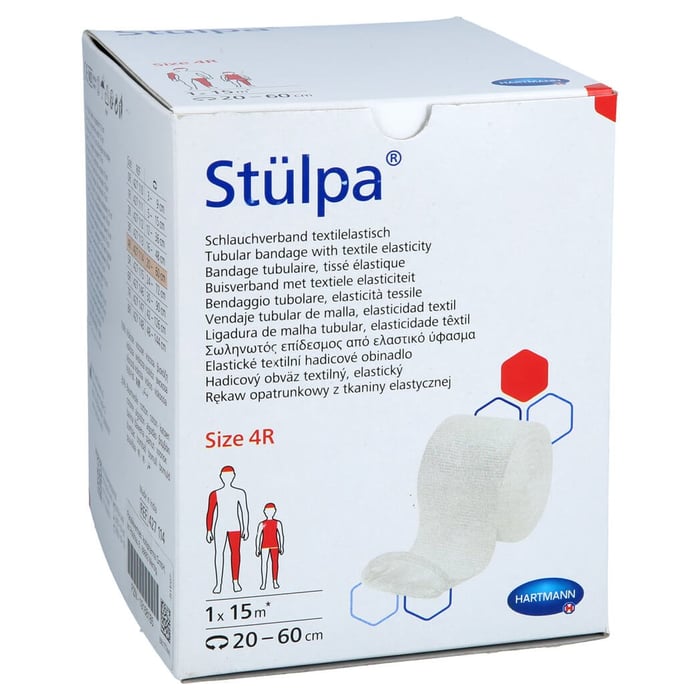 Stülpa Rolle 4R 10 cmx15 m Kopf/Bein/Ach.
