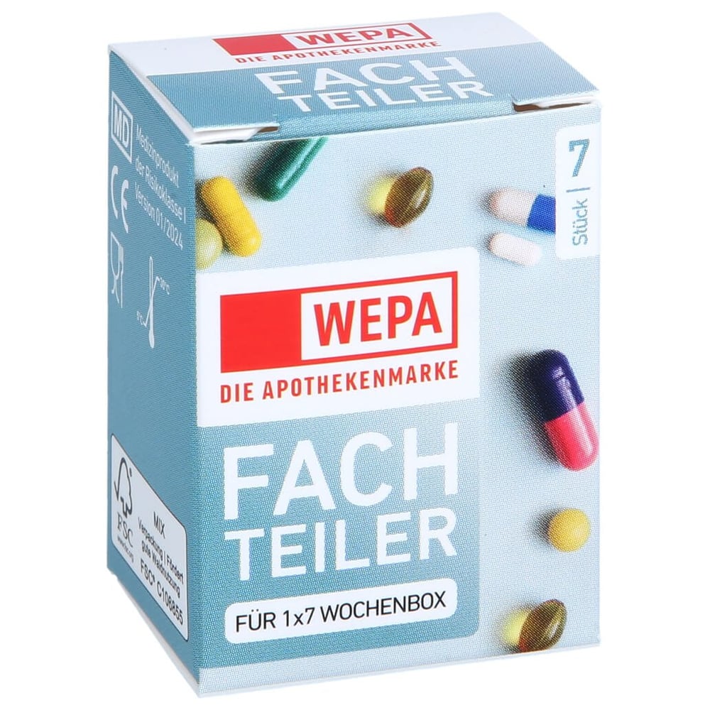 Wepa 1x7 Fachteiler 7st.