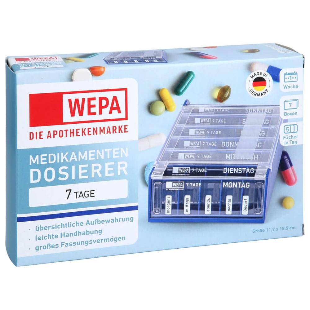 Wepa 7 Tage Wm Blau