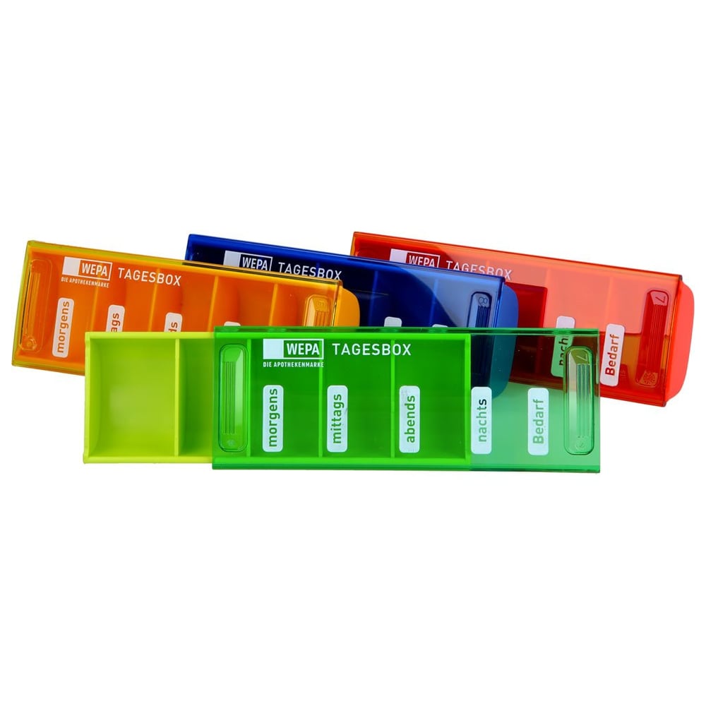 Wepa Tagesbox Farbig