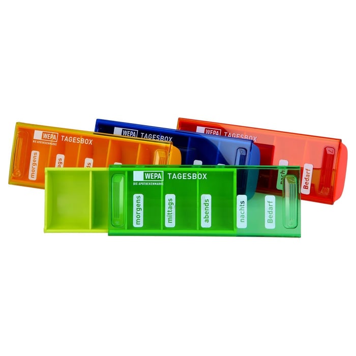 Wepa Tagesbox Farbig