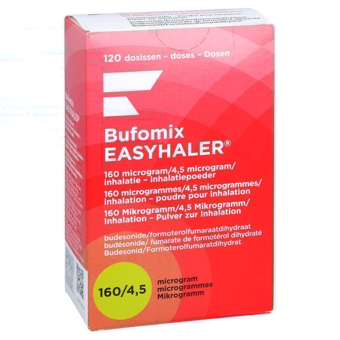 Bufomix Easyhaler 160/4,5 Mikrogramm/Dosis