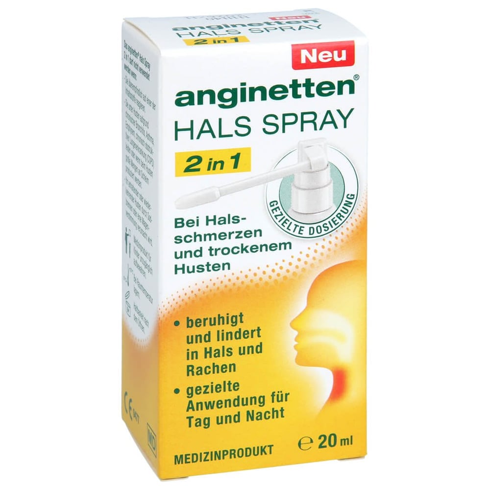 Anginetten Halsspray 2in1 Erw.