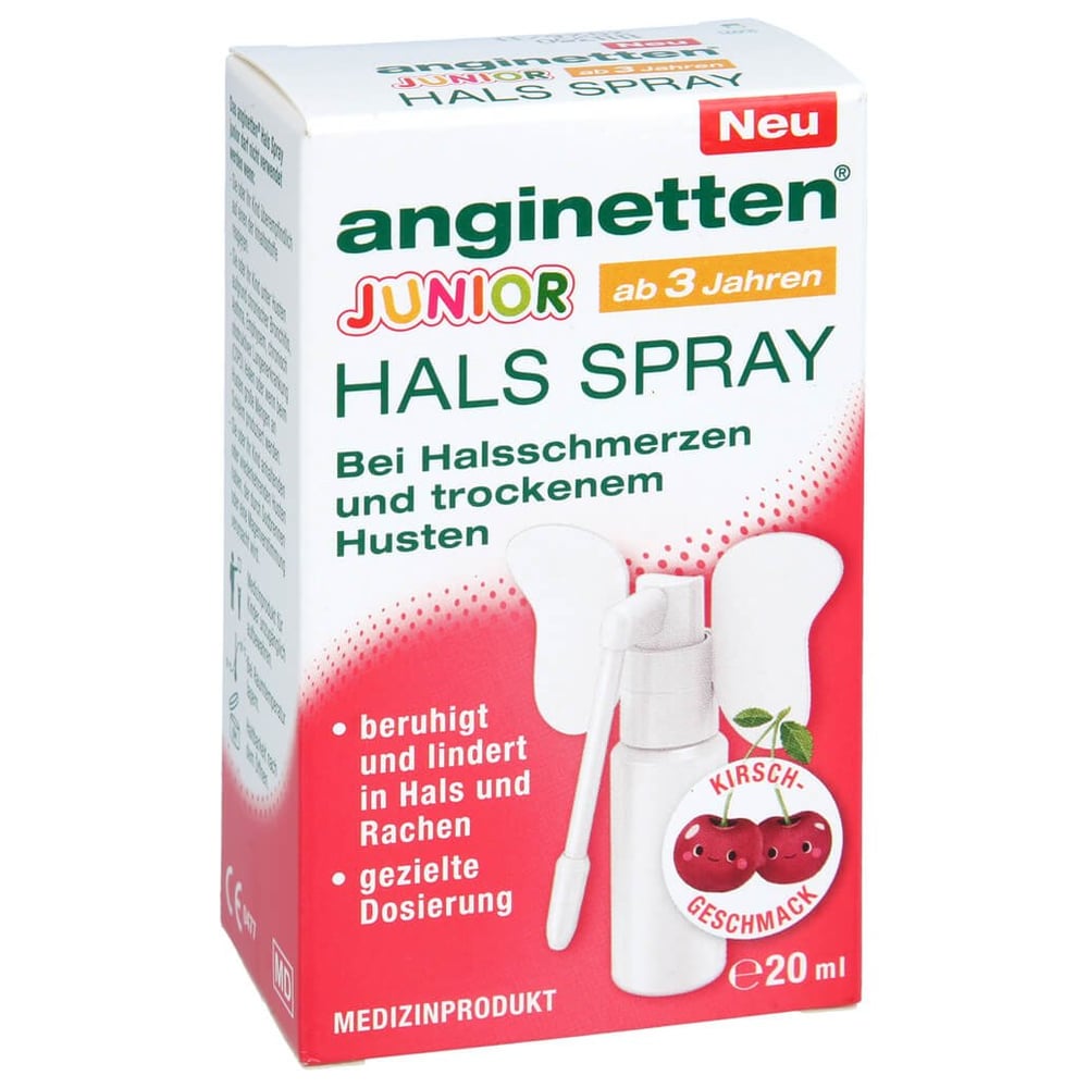 Anginetten Halsspray Junior ab 3 Jahren