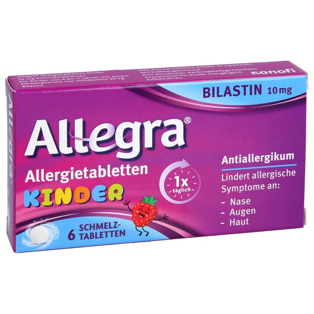 Allegra Allergietabletten Kinder 10 mg