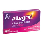 Allegra Allergietabletten 20 mg Erdbeere Produktbild 1