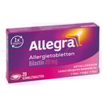 Allegra Allergietabletten 20 mg Erdbeere