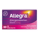 Allegra Allergietabletten 20 mg Erdbeere