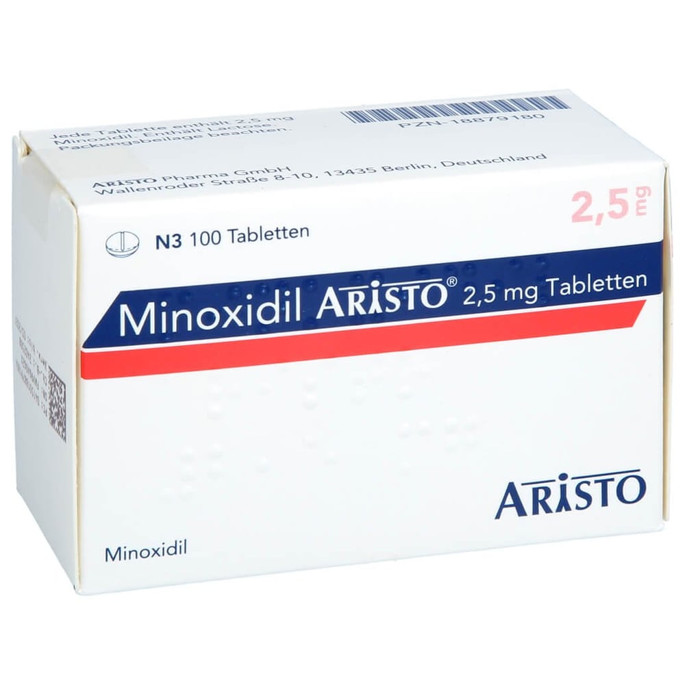 Minoxidil Aristo 2.5 mg Tabletten