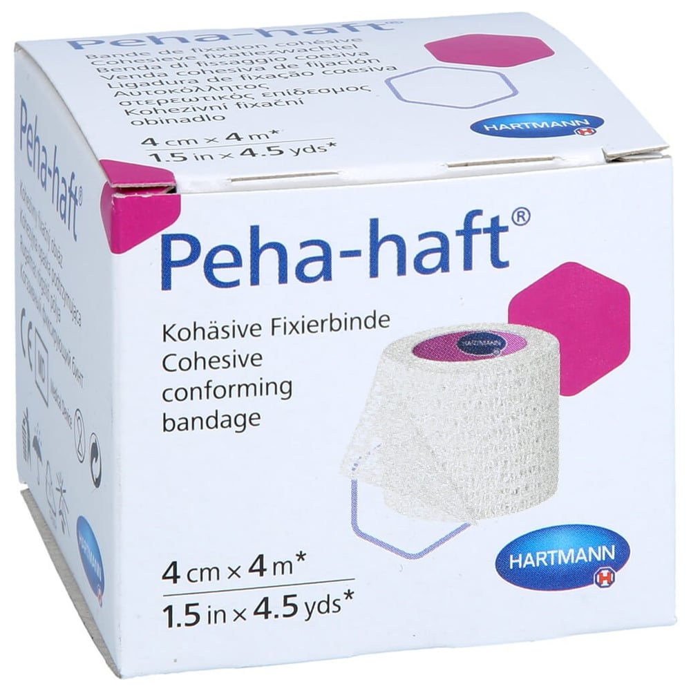 PEHA-HAFT Fixierbinde latexfrei 4 cmx4 m