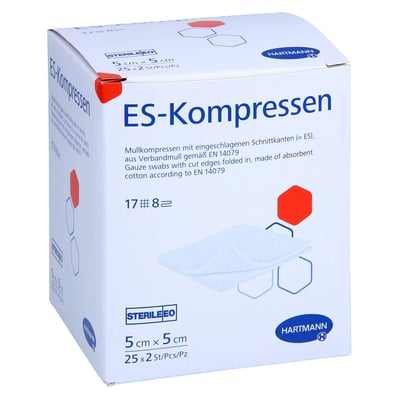 ES-Kompressen steril 5x5 cm 8fach ToValCare