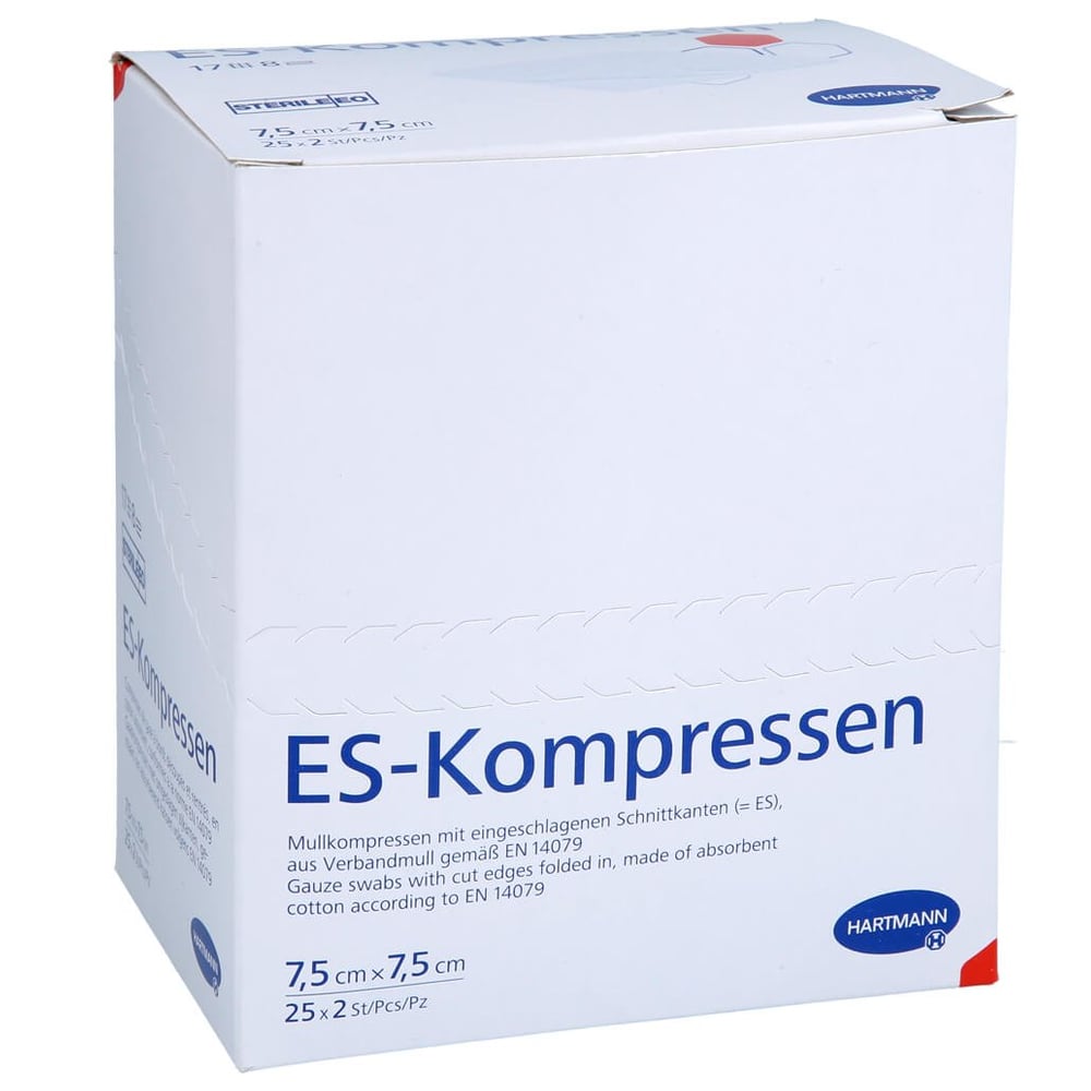 ES-Kompressen steril 7,5x7,5 cm 8fach