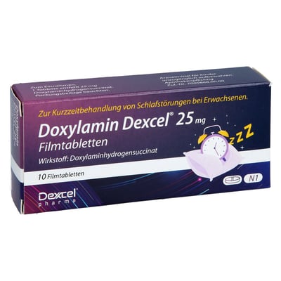 Doxylamin Dexcel 25 mg