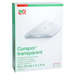 Curapor Wundverband steril transparent 10x15 cm