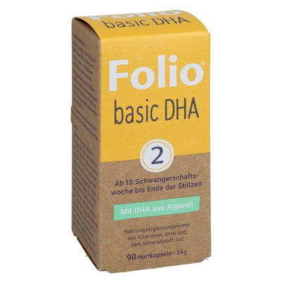 FOLIO 2 basic DHA Hartkapseln Produktbild 1