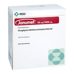 Janumet 50 mg/1000 mg Produktbild 1