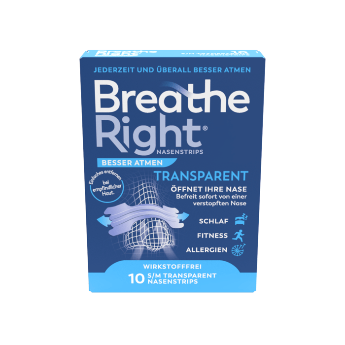 Breathe Right Nasenpflaster transparent Produktbild 1